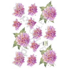 3D Ark Dan-Design Blomster 13572