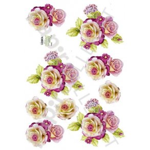 3D Ark Dan-Design Blomster 13591