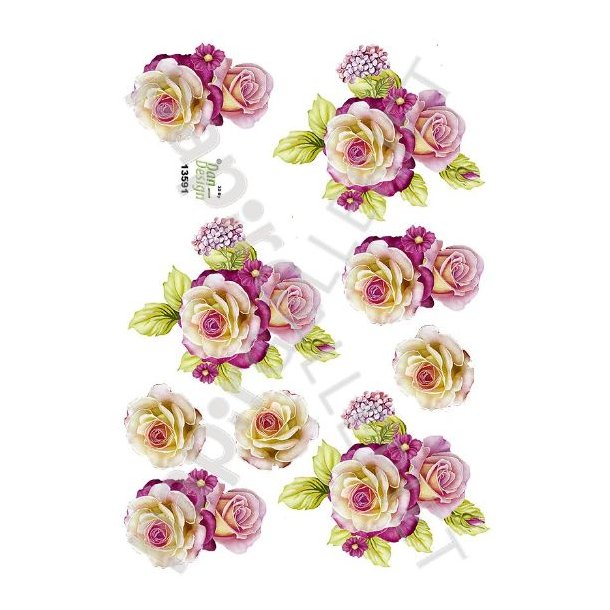 3D Ark Dan-Design Blomster 13591