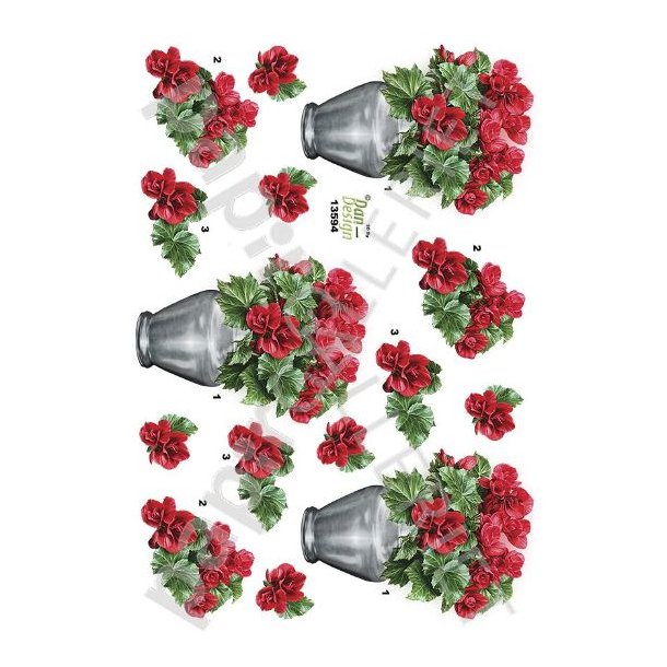 3D Ark Dan-Design BlomsterVase 13594