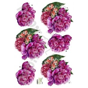 3D Ark Dan-Design Blomster 13597