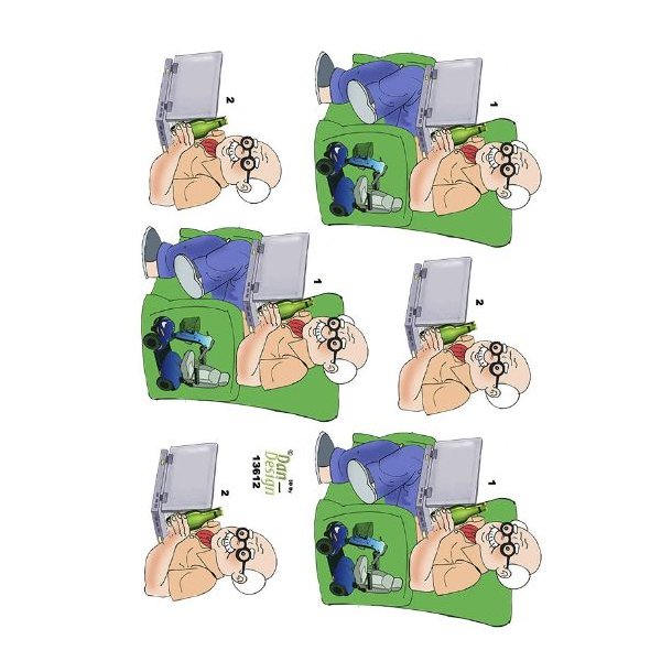 3D Ark Dan-Design Computermand 13612