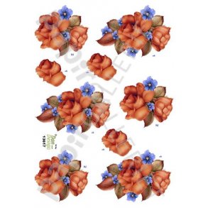 3D Ark Dan-Design Blomster 13617