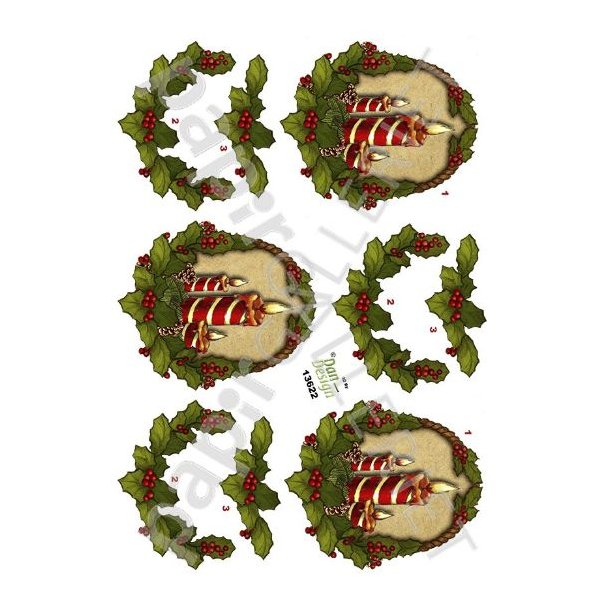 3D Ark Dan-Design Julelys 13622