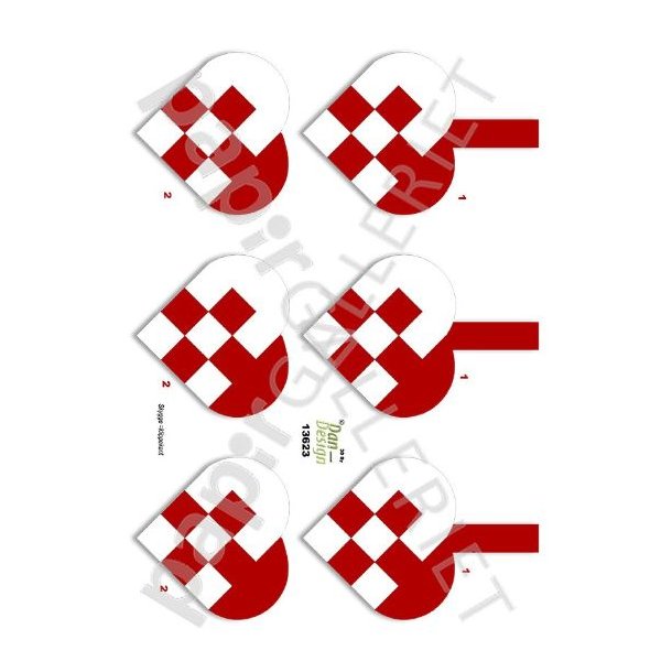 3D Ark Dan-Design Julehjerte 13623