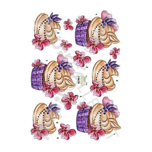 3D Ark Dan-Design Cupcake 13629