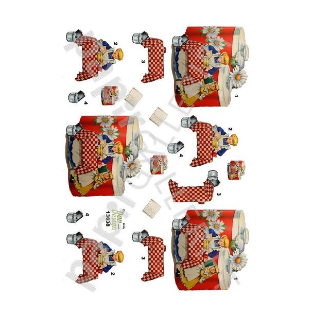 3D Ark Dan-Design Retro Mad 13638