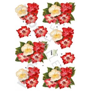 3D Ark Dan-Design Blomster 13659
