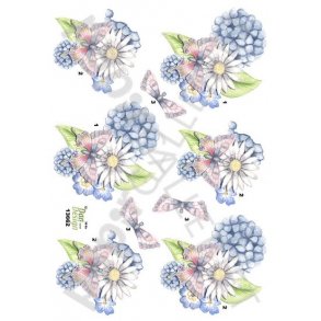 3D Ark Dan-Design Blomster 13662