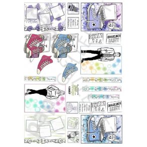 3D Ark Dan-Design Minikort - Teenager - Konfirmation 13667