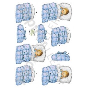 3D Ark Dan-Design Baby - Barnedb - BabyShower Bl 136672