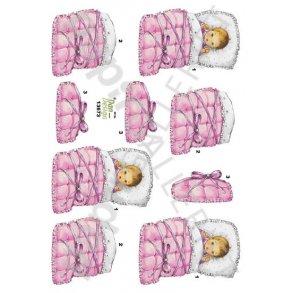 3D Ark Dan-Design Baby - Barnedb - BabyShower Lyserd 13673