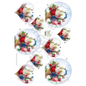 3D Ark Dan-Design Blomsterkurv 13675