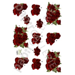 3D Ark Dan-Design Blomster 13677