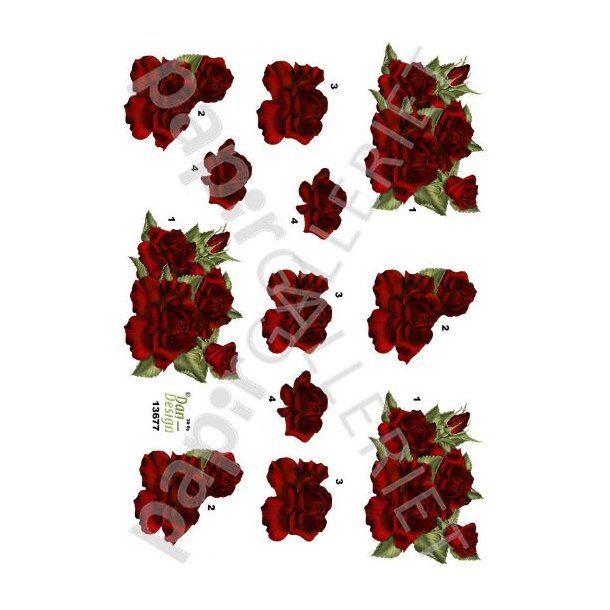 3D Ark Dan-Design Blomster 13677