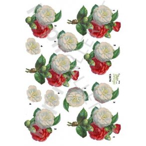 3D Ark Dan-Design Blomster 13678