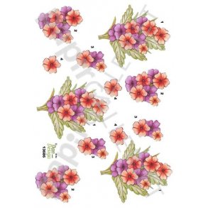 3D Ark Dan-Design Blomster 13686