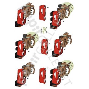 3D Ark Dan-Design Disney Cars 13688