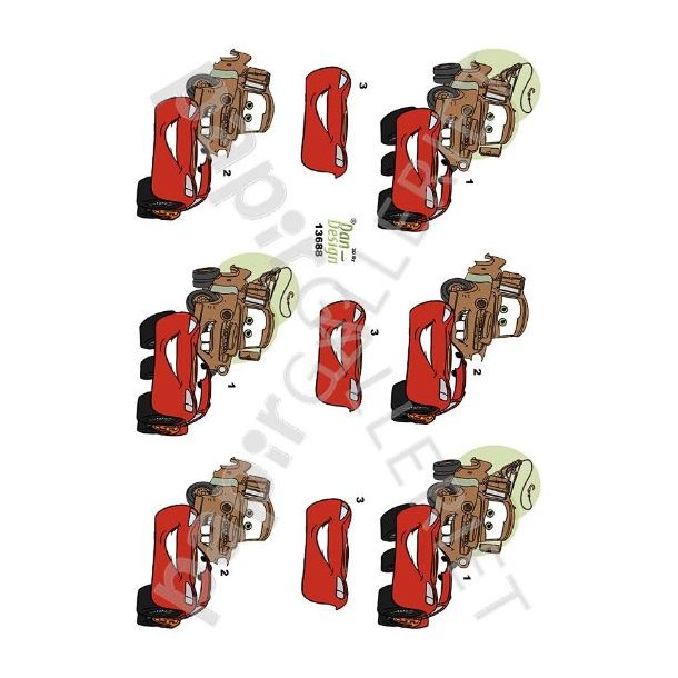 3D Ark Dan-Design Disney Cars 13688