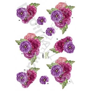 3D Ark Dan-Design Blomster 13697