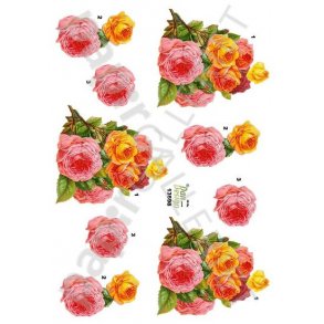3D Ark Dan-Design Blomster 13698