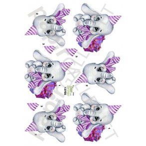 3D Ark Dan-Design BabyElefant - BabyShower 13705