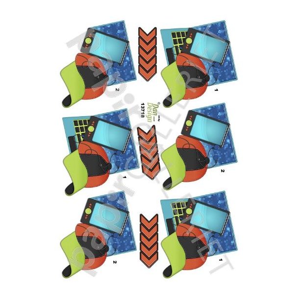 3D Ark Dan-Design Computer - Mobil - Cap 13718