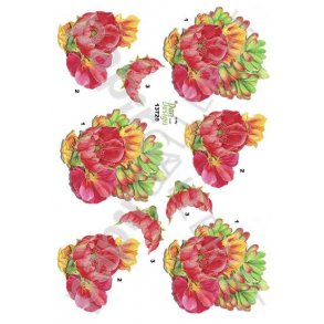 3D Ark Dan-Design Blomster 13720