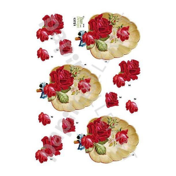 3D Ark Dan-Design BlomsterVifte 13721