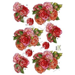 3D Ark Dan-Design Blomster 13723