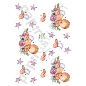 3D Ark Dan-Design Baby - Barnedb - BabyShower Pige 13759