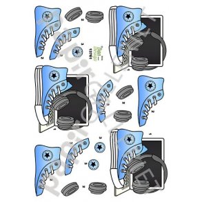 3D Ark Dan-Design Sneakers - Computer 13761