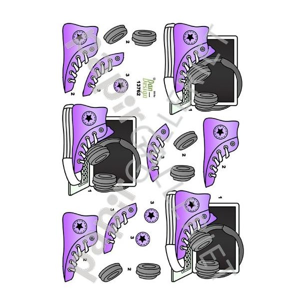 3D Ark Dan-Design Sneakers - Computer 13762