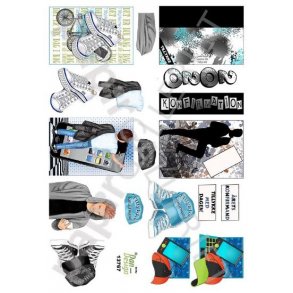 3D Ark Dan-Design Minikort - Teenager - Konfirmation 13767