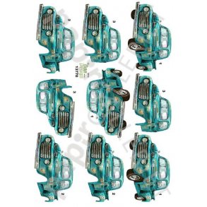 3D Ark Dan-Design Biler - Truck 13770