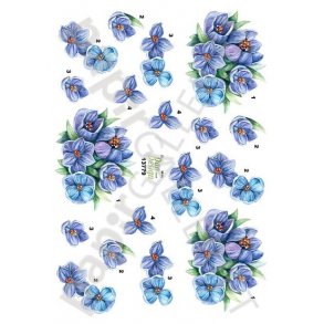 3D Ark Dan-Design Blomster 13779