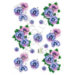 3D Ark Dan-Design Blomster 13783