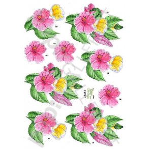 3D Ark Dan-Design Blomster 13787