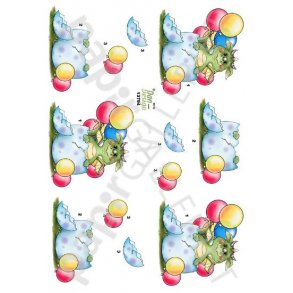 3D Ark Dan-Design Brn - Drage 13794