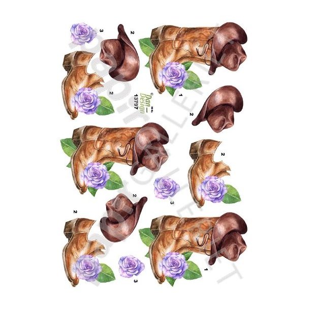 3D Ark Dan-Design Cowboy Stvler 13797