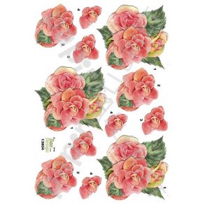 3D Ark Dan-Design Blomster 13804