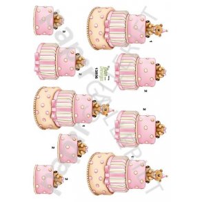 3D Ark - Dan-Design Baby - Barnedb - BabyShower - Lyserd 13806