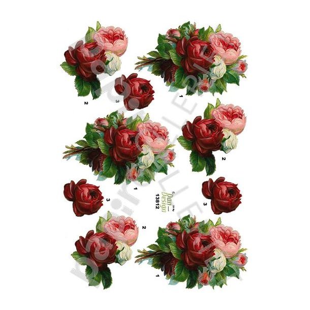 3D Ark Dan-Design Blomster 13812