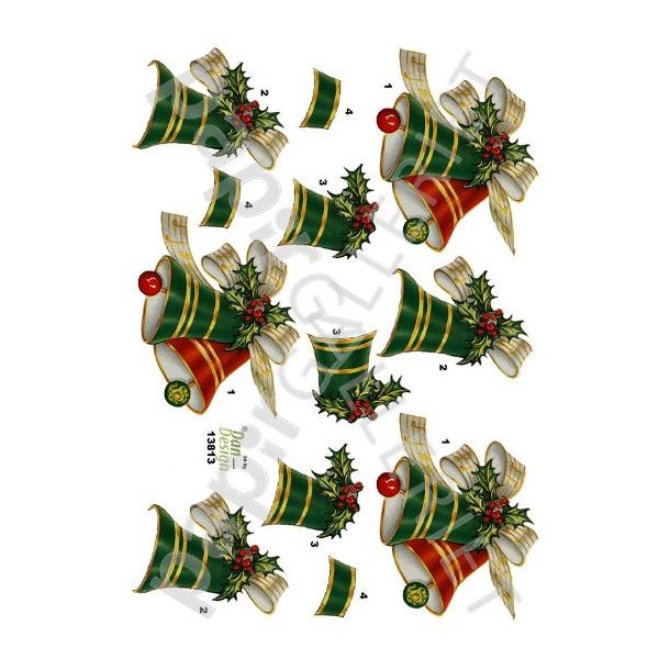 3D Ark Dan-Design Juleklokker 13813