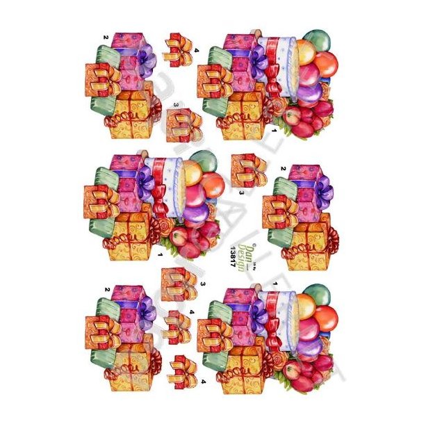 3D Ark Dan-Design Gaver &amp; Balloner 13817