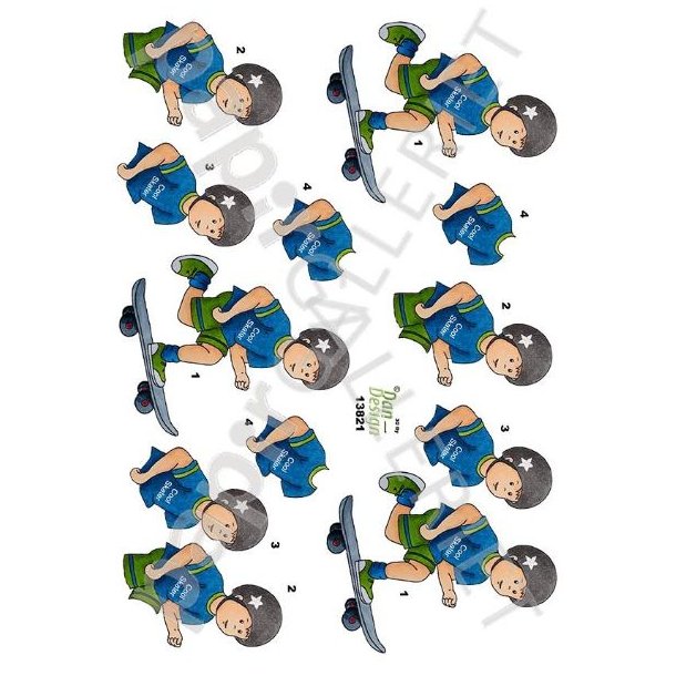 3D Ark Dan-Design Coll Skater 13821