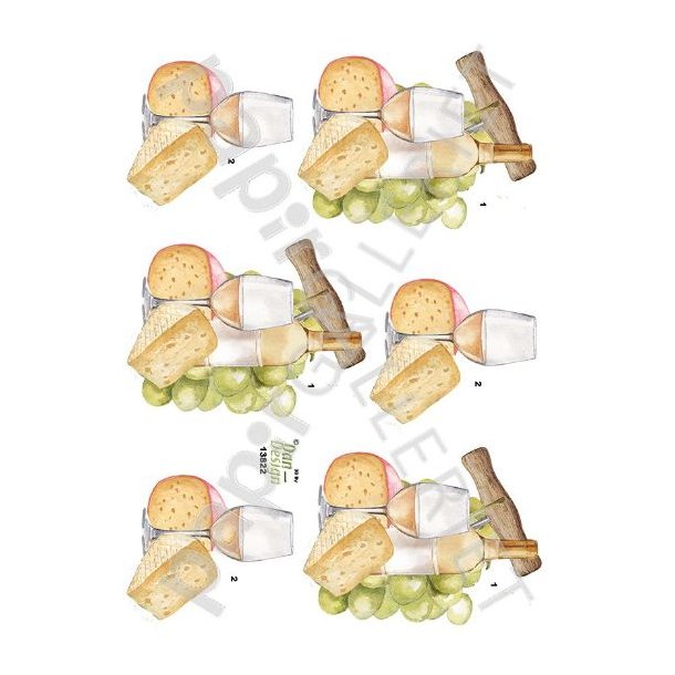 3D Ark - Dan-Design - Hvidvin - 13822