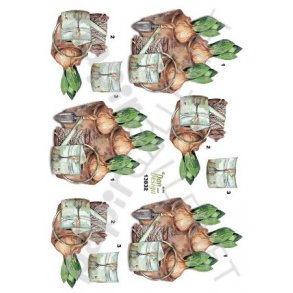 3D Ark Dan-Design - Blomster - Blomsterlg - 13832