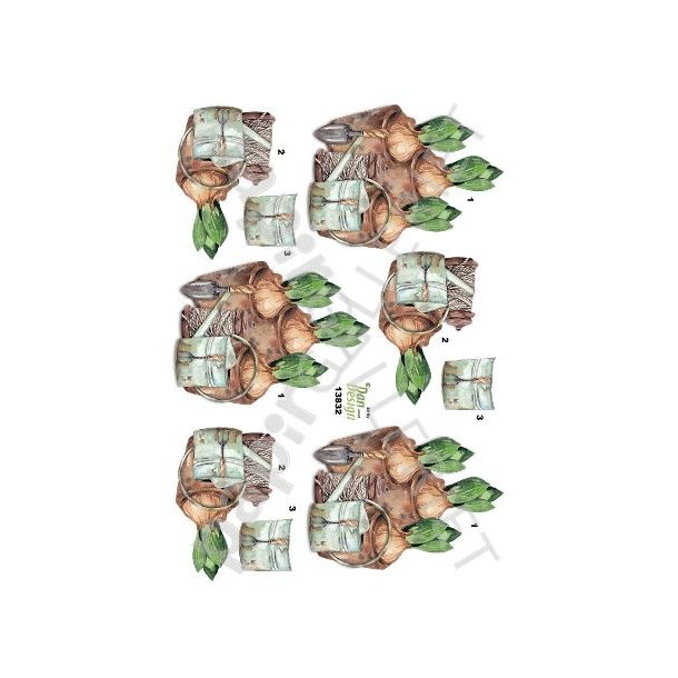 3D Ark Dan-Design - Blomster - Blomsterlg - 13832