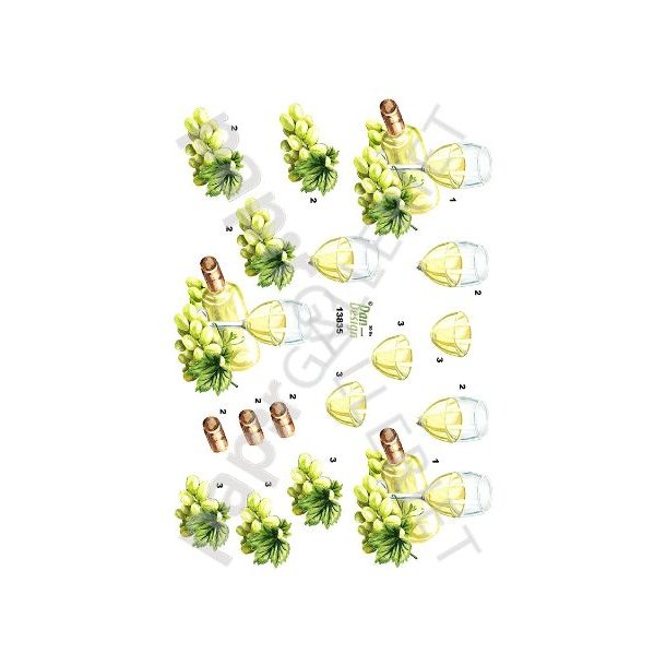 3D Ark Dan-Design - Hvidvin - 13835